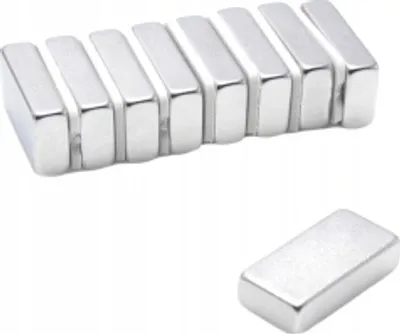 Obrázek produktu pro Neodymový magnet MP£ 20x10x5 N38 1 kus