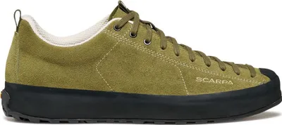 Mojito Wrap von Scarpa; grüne Lifestyle-Schuhe für Damen; seitliche Ansicht.