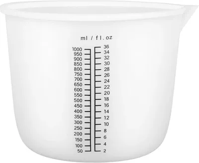 Produktbild von Azomor® Große Silikonmessbecher von 1000 ml für Küche und kreative Projekte