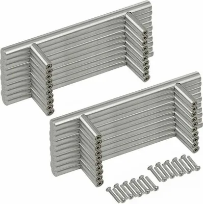 Produktbild von Schrankgriffe, 20PCS Möbelgriffe Für Küchenschränke Und Schubladen, Griff Mit Chromierter Oberfläche Für Modernes Ambiente