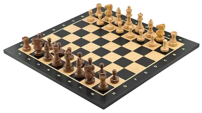 Produktbild von Exklusives Italfama Turnier-Schachset: Classico Premium Figuren 8,5 cm & Ebenholz-Ahorn Brett 48x48 cm