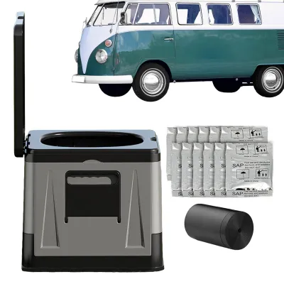 Productafbeelding van Lichtgewicht Draagbaar Toilet voor Camping