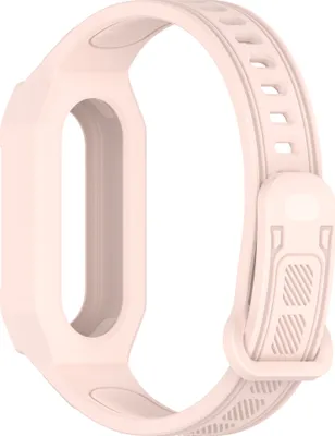 Produktbild von INF Universal-Silikonarmband für Xiaomi Mi Band 9, 8, 7, 6, 5 Rosa