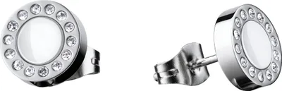 BERING Arctic Symphony Collection 707-399-05 Women's Earrings in Shiny