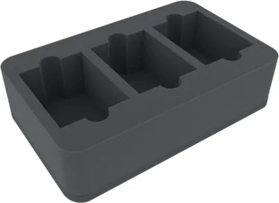 Produktbild von 70 mm Schaumstoffeinlage Half-Size für Warhammer Deckboxen