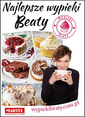 Immagine prodotto di ISBN Najlepsze wypieki Beaty, Polski, Broszurowa okładka, 256 stron(y)