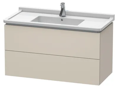 Produktbild von Duravit Duravit Waschtischunterbau L-CUBE 469x1020x558mm taupe