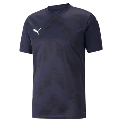 Productafbeelding van Puma Teamglory T-shirt met korte mouwen, heren - Marineblauw | Maat: L
