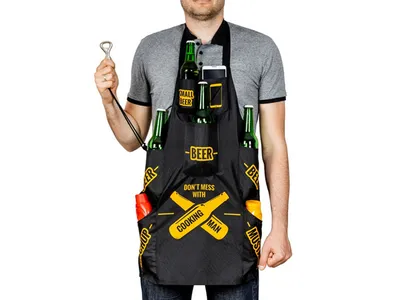 Produktbild von Die echte Kochschürze für Männer EN version