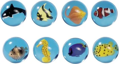 Produktbild von goki Flummy mit 3D Fisch