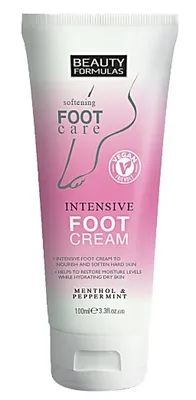 Produktbild von Beauty Formulas, Softening Intensive Foot Cream intensywnie nawilżający krem do stóp, 100ml