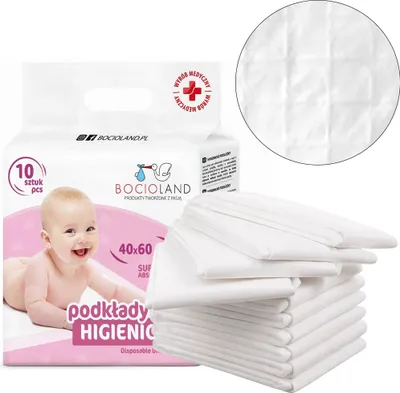 Produktbild von Bocioland Einweg-Hygieneeinlagen 40x60, 10er-Pack