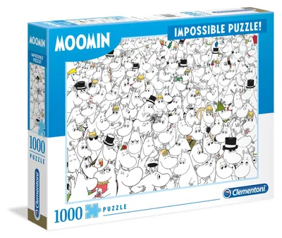 Produktbild von Moomin Impossible, 1000 Stück(e), Tiere