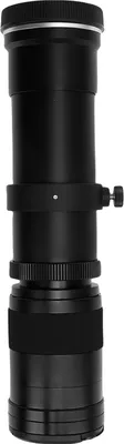 Produktbild von Kamera-Teleobjektiv für RF-Montage, manueller Fokus, F8,3 bis F16, 420 800 mm, Schwarz