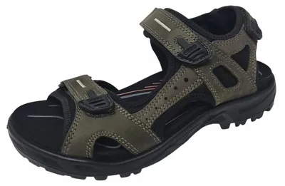 Produktbild von Ecco Tieffußbett Sandaletten in grün, Gr. 46