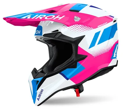 Productafbeelding van Airoh Wraaap Vision offroadhelm, wit, maat L