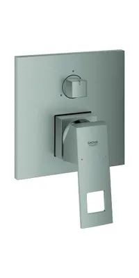 Immagine prodotto di Grohe Eurocube - Miscelatore da incasso per 3 apparecchi, supersteel 24094DC0