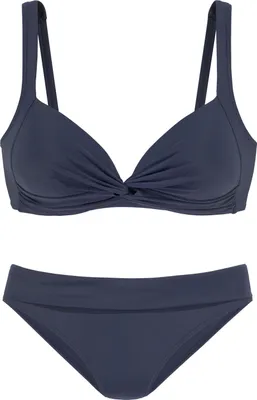 Produktbild von LASCANA Triangel-Bikini marine Größe 40 Cup A