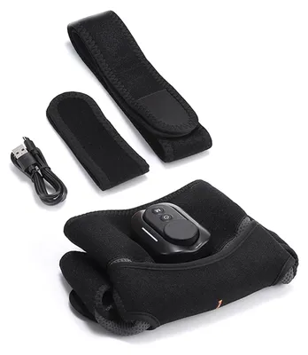 Produktbild von Kabelloser Schulter Massagegurt – 5 Heiz- & 5 Vibrationsstufen | 5000mAh Akku ergonomisch schwarz