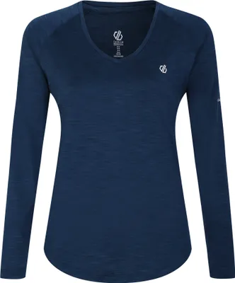 Produktbild von Dare 2B Damen Langarmshirt Discern RG5037 (36 DE) (Dunkel-Jeansblau)