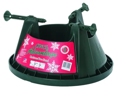 Weihnachtsbaumständer, Stamm bis 14 cm, bis 2,5 m Höhe, grün