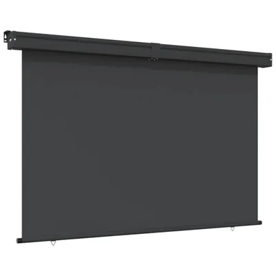 Produktbild von vidaXL Balkon-Seitenmarkise 175x250 cm Schwarz