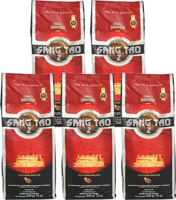 Produktbild von Trung Nguyen Sang Tao 2 Kaffee gemahlen 5x340g