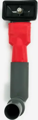 A plumbing drain assembly part against a white background.