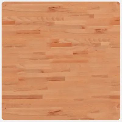 Immagine prodotto di Piano tavolo vidaXL 80x80x2,5 cm, quadrato, in legno massello di faggio