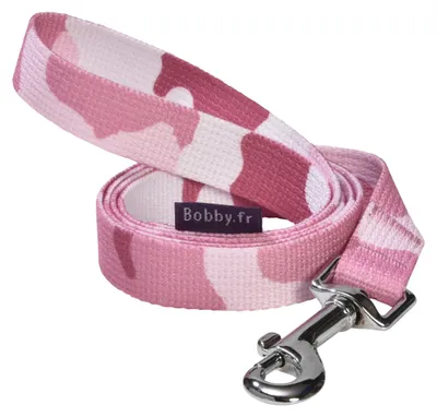 Productafbeelding van Bobby Hond, Camouflage, Roze, Maat S, 1 meter x 16 mm, Roze