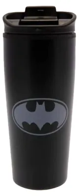 Produktbild von Batman - "Straight Outta Gotham" Reisebecher, 450ml CD724 (Einheitsgröße) (Schwarz)