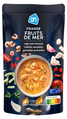 Produktbild von Ah Franse Fruits De Mer Soep - Fischsuppe- 570 Ml - By Albert Heijn