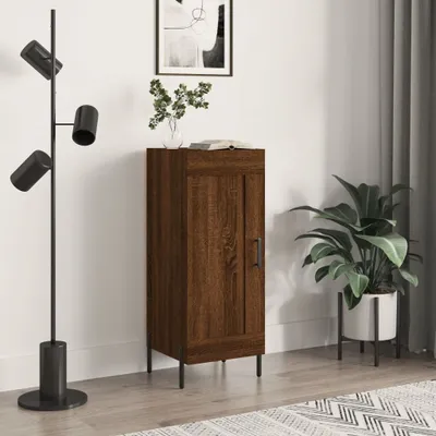 Immagine prodotto di vidaXL Credenza marrone effetto rovere 34,5x34x90 cm materiale a base di legno