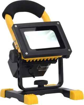 Obrázok produktu pre Nabíjateľný LED reflektor s rukoväťou 30 W studené biele svetlo