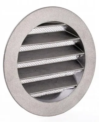 Obrázek produktu pro Dalap Kulatá ventilační mřížka s kovovou síťkou 125 mm