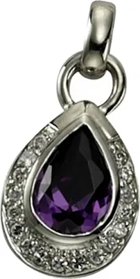 Produktbild von KISMA Schmuck Anhänger für Ketten lila Sterling Silber 925 D2KIH0105-020