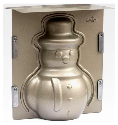 Produktbild von 3D Schneemann Antihaft-Kuchenform