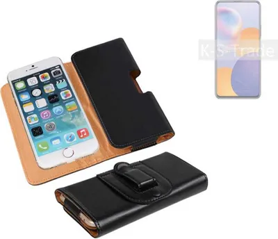 Produktbild von K-S-Trade Schützhülle Handyhülle kompatibel mit Huawei nova Y9a Holster Gürtel Tasche Schutzhülle Handy-Tasche Smartphone Case Seitentasche