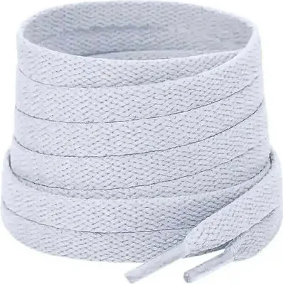 Produktbild von Flache Schnürsenkel - Weiss - 110 cm