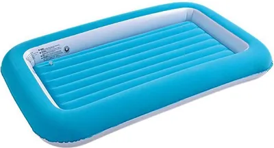 Produktbild von Famanu Luftbett für Kinder - Blau - Ideal für Zuhause