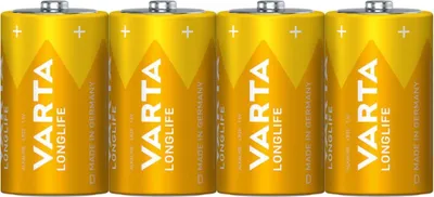 Obrázok produktu pre Varta 4120, Batéria na jedno použitie, D, Alkalický, 1,5 V, 4 kusov, Modrá, Žltá