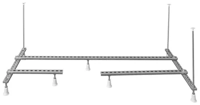Produktbild von Polysan Tragkonstruktion für asymmetrische Badewanne 175x80cm, L/R