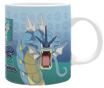 Pokémon Leviator Mok, Keramik, 320 ml, Blau