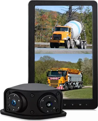 Immagine prodotto di Monitor AHD 10" verticale DVS con DVR 2 x telecamere