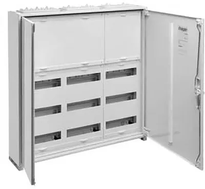 Produktbild von HAGER ELEKTRO Hager Feldverteiler AP IP44 SKII FWB53N 800x800x160mm