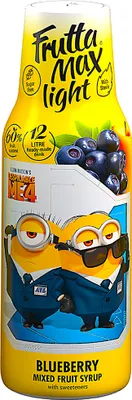 Obrázek produktu pro FruttaMax Blueberry Light Sirup 500ml bez cukru na 12 litrů nápoje