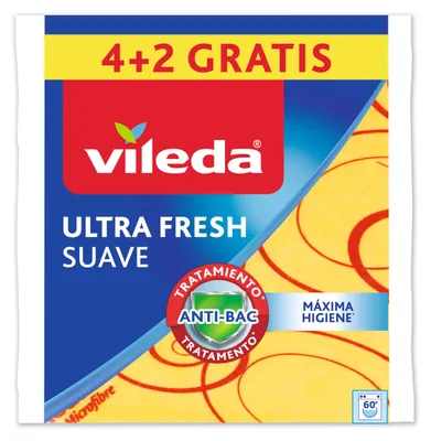 Zdjęcie produktu dla Ściereczka Vileda z żółtej mikrofibry