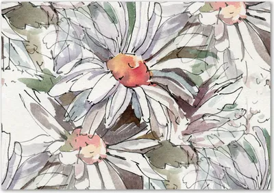 Produktbild von Tulup® Glas-Bild - 100 x 70 - Wandbild aus Glas - Wandkunst - Wandbild hinter gehärtetem Sicherheitsglas - Blumen & Pflanzen - Kamille - Orange
