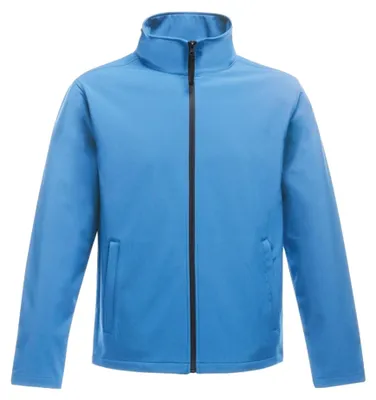 Produktbild von Regatta - "Ablaze" Softshelljacke Zum Bedrucken für Damen LT337 (42 DE) (Mittelblau/Marineblau)