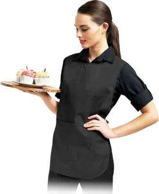 Produktbild von Überwurfschürze für Damen in schwarz XXL
